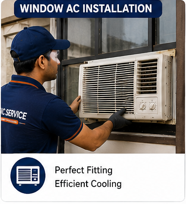Window AC Installation